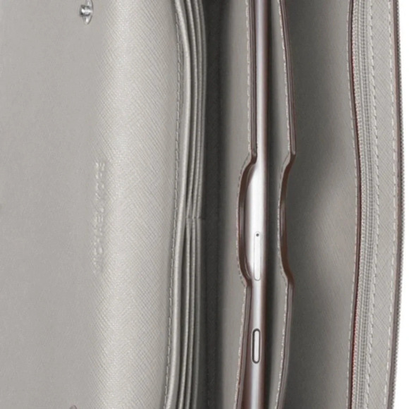 Michael Kors Large Saffiano Leather Crossbody Bag. 9.75"W X 6"H X 1.75"D - Picture 3 of 8